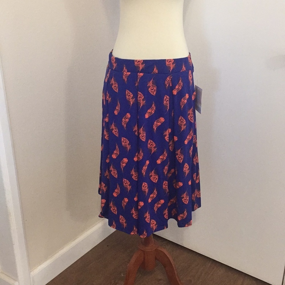 L LuLaRoe Madison Skirt D01 4832